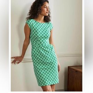 Boden Florio Floral Jersey Dress.  Size 12